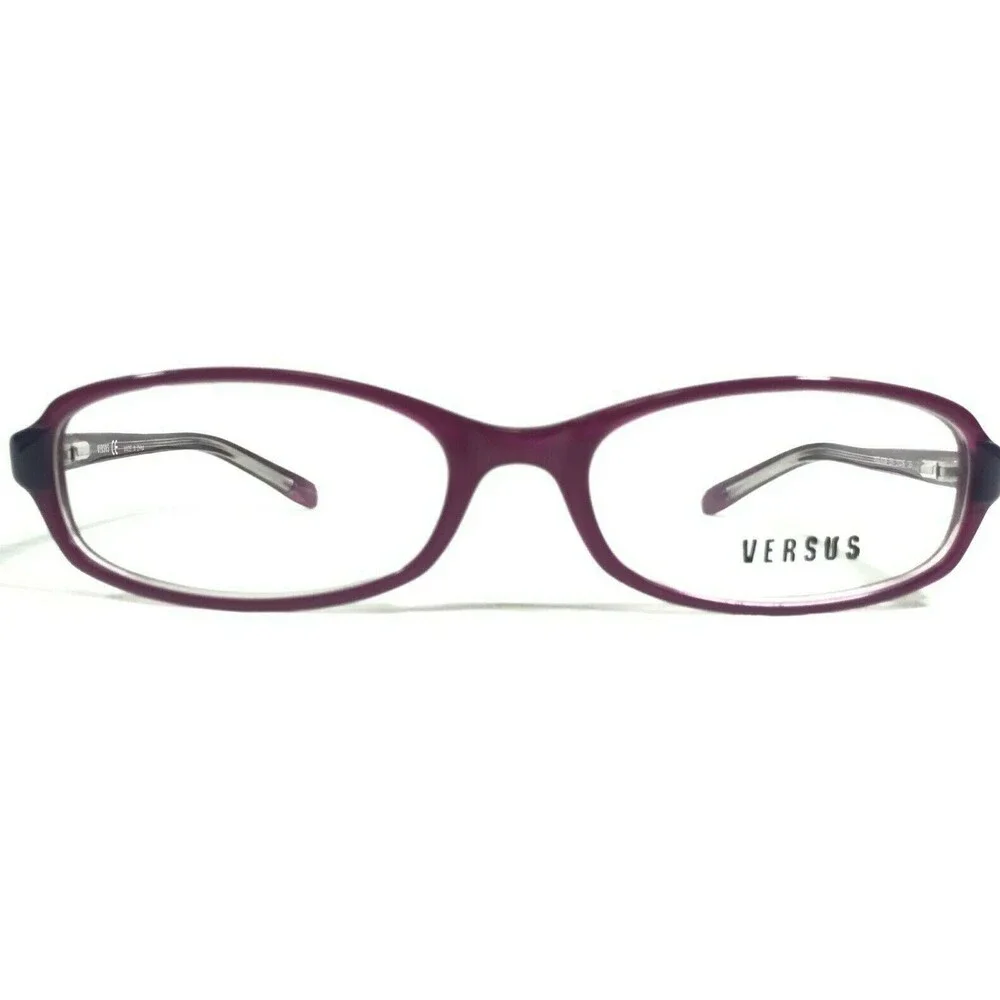 Versus by Versace Eyeglasses Frames MOD.8036 551 Clear Purple Oval 51-16-135